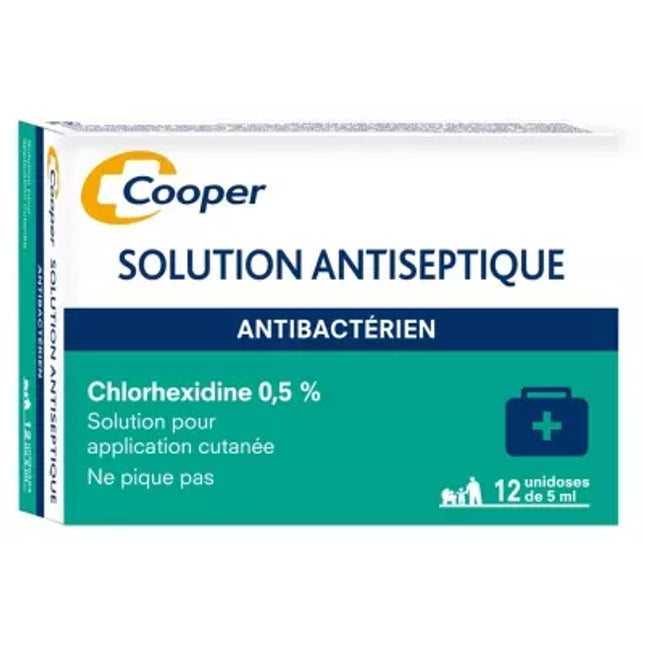 Antiseptic Solution Chlorhexidine 0.5% — 12 x 5 ml