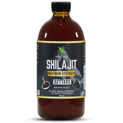 Shilajit Bitter | 16oz Wildcrafted Herbal Tonic