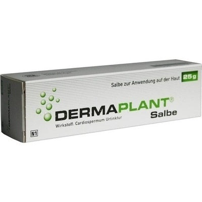 Box of Dermaplant salve on a white background