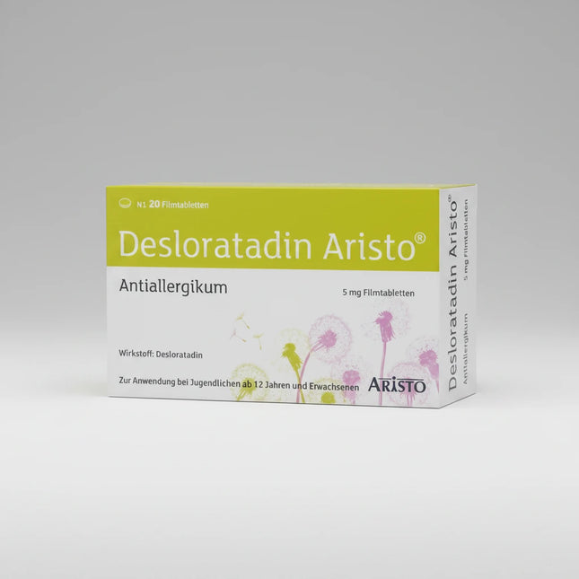 Desloratadine is non-drowsy antihistamine used to relieve common allergy symptoms, including sneezing, runny nose, watery eyes, and itching. It works by blocking histamine, a substance produced by the body during allergic reactions.