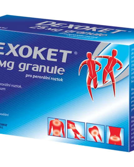 Dexoket 25mg granules 10 sachets