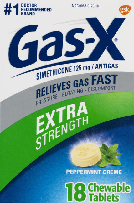 Gas-X® Extra Strength Gas Relief Chewable Tablets