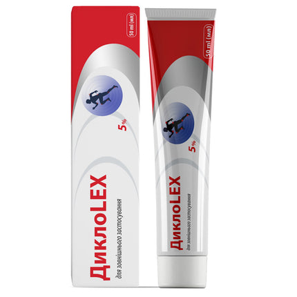 Diclolex 5% Cream – 50 ml (Диклолекс Крем 5%, 50 мл)