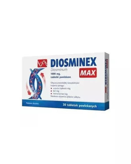 Diosminex Max 1000mg 60 tablets