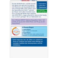 Doppelherz Selenium Depot 120 µg, 45 Tablets