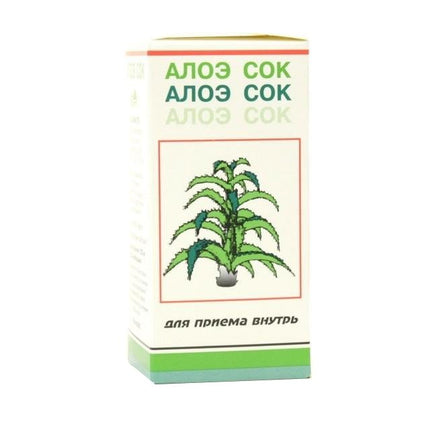 Aloe juice Juice, bottle, 1 pc, 50 ml, for oral administration