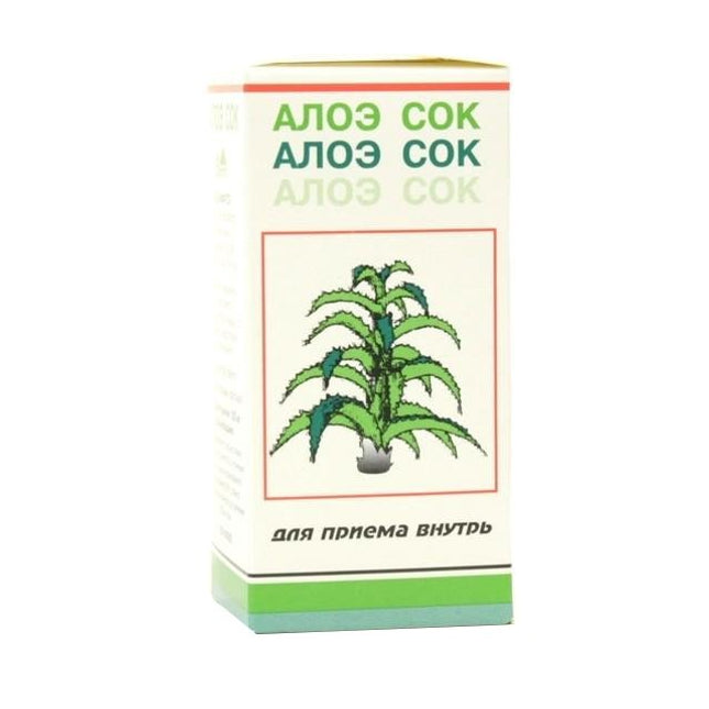 Aloe juice Juice, bottle, 1 pc, 50 ml, for oral administration