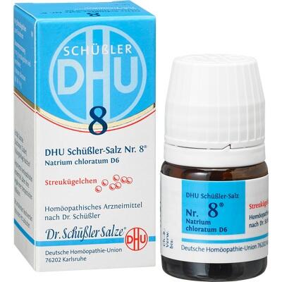 Dr. Schuessler Salt No. 8 Natrium chloratum D6, 80 Tablets for Fluid & Moisture Balance