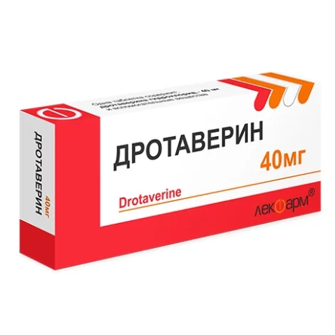 Drotaverina 40 mg – 20–40 Comprimidos
