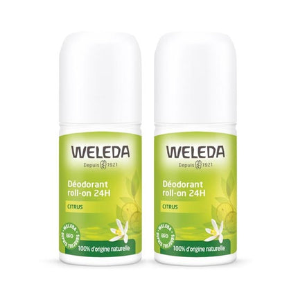WELEDA Déodorant roll-on citrus Weleda - 2 x 50 ml