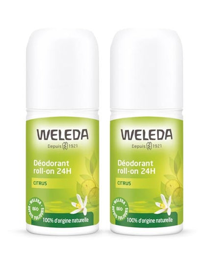 WELEDA Déodorant roll-on citrus Weleda - 2 x 50 ml