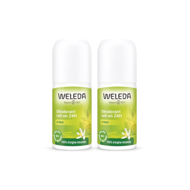 WELEDA Déodorant roll-on citrus Weleda - 2 x 50 ml