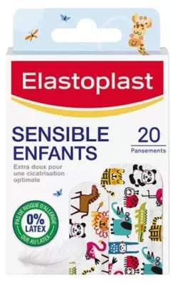 Elastoplast Children's Sensitive Dressing #20 Dressings (2 Sizes)
