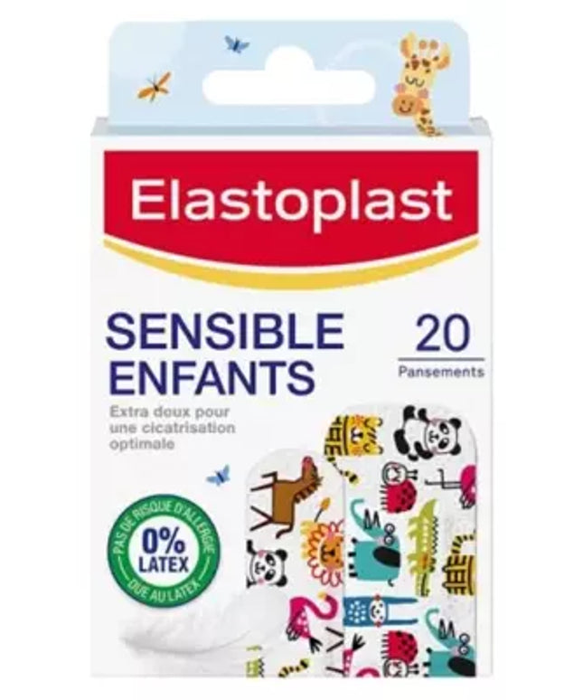 Elastoplast Children's Sensitive Dressing #20 Dressings (2 Sizes)