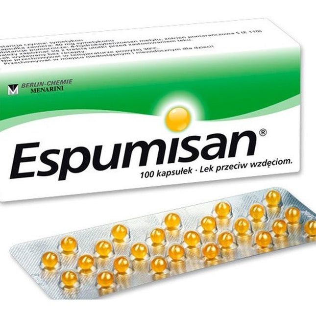 Espumisan® 40 mg is a digestive aid containing&nbsp;simethicone, a well-established agent used to relieve bloating, gas, and abdominal discomfort caused by excess air in the gastrointestinal tract.

Simethicone works physically (not chemically) by reducing the surface tension of gas bubbles, allowing them to combine and break down more easily so gas can be eliminated naturally. It is not absorbed into the bloodstream and acts locally in the digestive tract.
