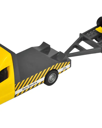 "Mercedes-Benz Sprinter", Collectable Trucks, Tow Truck with carriage yellow