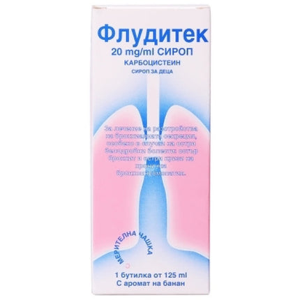 Fluditec 20 mg/ml Syrup for kids 125 ml