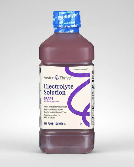  Oral Electrolyte Solution is a ready-to-use oral rehydration solution formulated to help&nbsp;replenish fluids, electrolytes, and zinc lost due to diarrhea, vomiting, excessive sweating, or dehydration. Suitable for children 1 year of age and older as well as adults, it provides a balanced combination of sodium, potassium, chloride, and dextrose to promote effective hydration. It is comparable in electrolyte composition to leading oral electrolyte solutions and is alcohol-free.