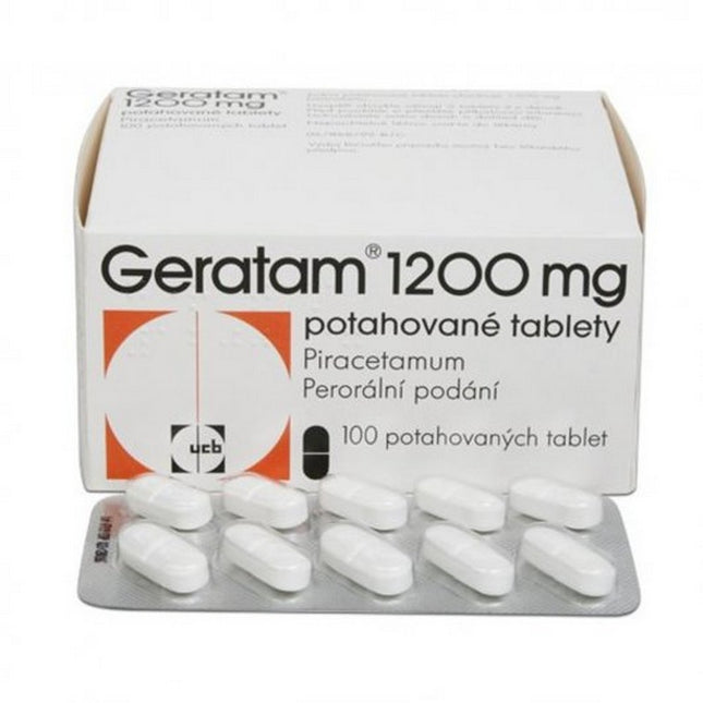 Geratam 1200 mg Film-Coated Tablets (Noortopil 1200mg)