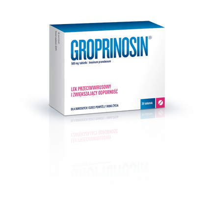GROPRINOSIN 500mg 20 tablets