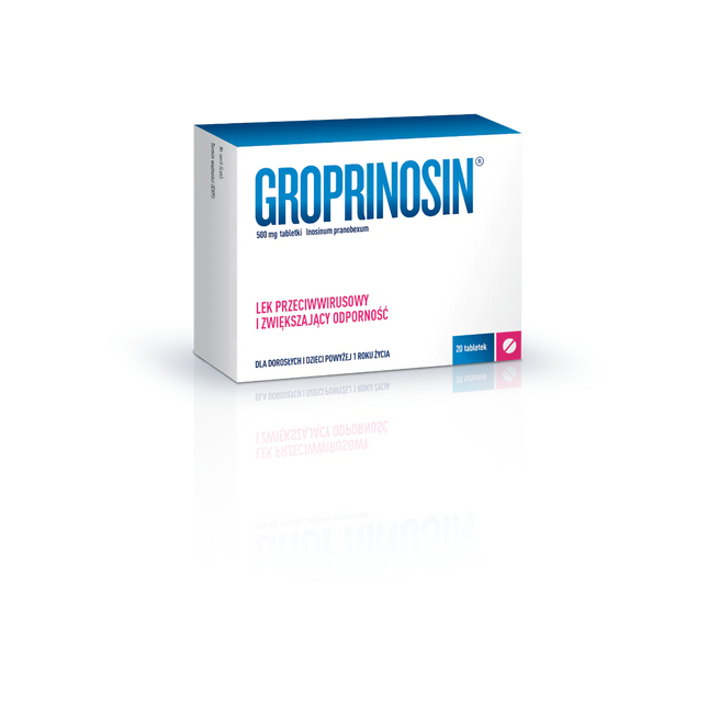 GROPRINOSIN 500mg 20 tablets