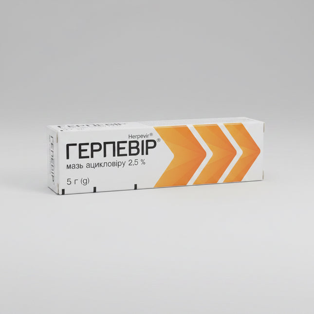 Herpes Cream 2.5%–5%&nbsp;is a topical antiviral preparation designed to support the care of primary and recurrent herpetic lesions affecting the skin and mucous membranes. It is commonly used for localized management of herpes virus manifestations, helping reduce discomfort, irritation, and lesion progression when applied early and consistently.