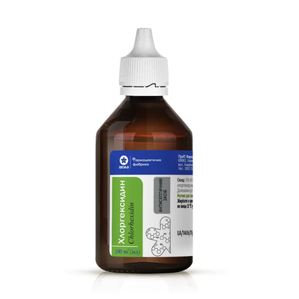 Chlorhexidine solution 100 ml (with dropper)