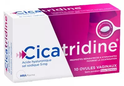 Cicatridine 10 Vaginal Ovules