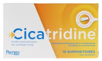 Cicatridine Hyaluronic Acid 10 Suppositories