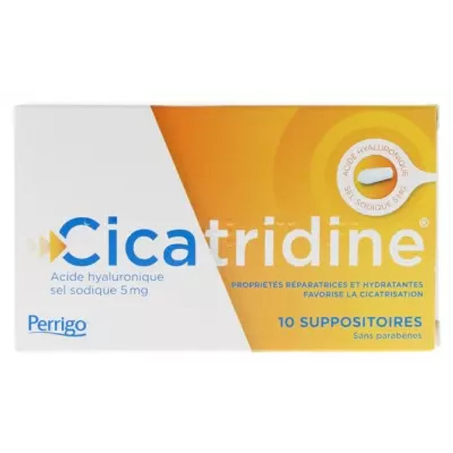 Cicatridine Hyaluronic Acid 10 Suppositories