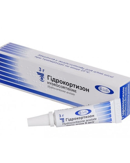 Hydrocortisone eye ointment 0,5% 3 g
