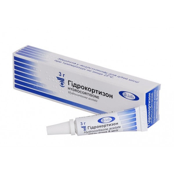 Ungüento oftálmico de hidrocortisona al 0,5% 3 g