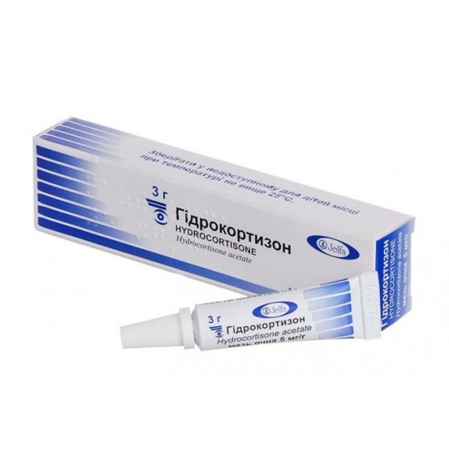 Hydrocortisone eye ointment 0,5% 3 g