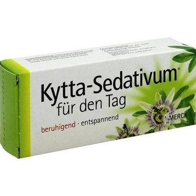 Box of Kytta-Sedativum with green and white design on a white background