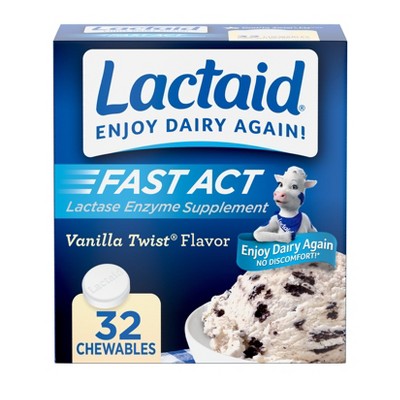 Lactaid, Lactaid Fast Act, Lactaid Chewables, Lactase Enzyme, Lactose Intolerance, Dairy Relief, Digestive Support, Lactose Digestive Aid, Fast Act Chewables, Vanilla Twist, Lactase Supplement, Gas Relief, Bloating Relief, Dairy Digestion, Digestive Wellness, Travel Friendly Supplement, Family Wellness, Лактаид, Лактаза, Непереносимость Лактозы, Поддержка Пищеварения, Вздутие Живота, Газообразование, Переваривание Молочных Продуктов, Lactaid, Lactasa, Intolerancia A La Lactosa, Apoyo Digestivo, Digestión De