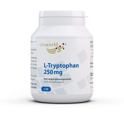 L-Tryptophan 250 mg Capsules – 120 Capsules
