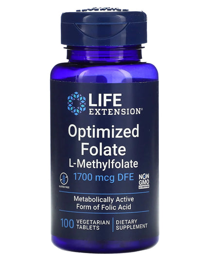 life extension optimized folate, l methylfolate, 5 mthf, active folate, vitamin b9, methylfolate supplement, folate 1700 mcg dfe, cardiovascular support, brain health support, homocysteine support, methylation support, vegetarian supplement, лайф экстеншн фолат, метилфолат, активный фолат, витамин b9, 5 мтгф, фолат 1700 мкг, поддержка сердца, здоровье мозга, поддержка метилирования, гомоцистеин, пищевая добавка, life extension folato, l metilfolato, 5 mthf, folato activo, vitamina b9, suplemento de metilfol