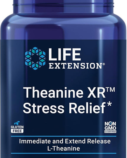 life extension theanine xr, theanine xr stress relief, l theanine 400 mg, stress relief supplement, calm focus, relaxation support, mood support, mental wellness, extended release theanine, daytime stress support, vegetarian supplement, gluten free supplement, теанин xr, l теанин, снятие стресса, поддержка настроения, спокойствие и концентрация, эмоциональное здоровье, расслабление без сонливости, поддержка нервной системы, антистресс добавка, теанин 400 мг, вегетарианская добавка, l teanina, alivio del est