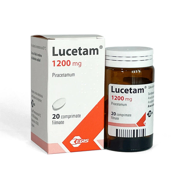 Lucetam 1200 mg – 20 Film-Coated Tablets