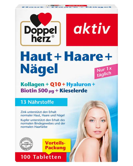 SKIN+HAIR+NAILS TABS #30 DOPPEL HERZ