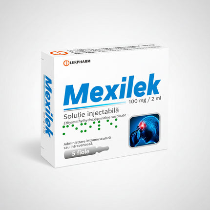 mexilek, mexilek injection, ethylmethylhydroxypyridine succinate, antioxidant injection, neuroprotective support, cerebral circulation, brain health, cognitive support, oxidative stress, hypoxia support, neurological support, injectable antioxidant, iv injection, im injection, lekpharm, belarus medicine, european pharmacy, мекилек, мекилек уколы, этилметилгидроксипиридина сукцинат, антиоксидант, нейропротектор, мозговое кровообращение, неврология, terapia antioxidante, neuroprotección, circulación cerebral,