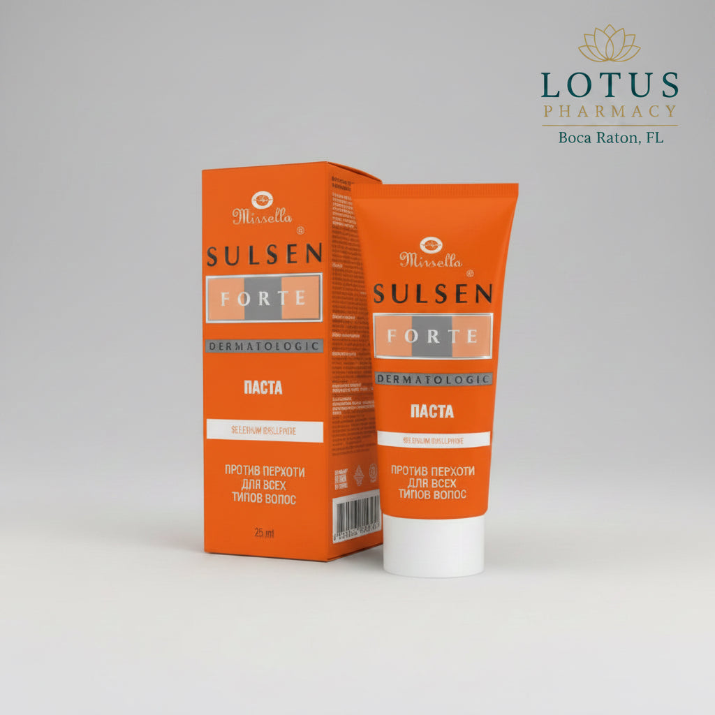 Mirrolla Sulsen Forte Anti-Dandruff Hair Paste, 75 ml Intensive Seleni ...