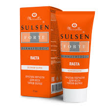 Mirrolla Sulsen Forte Anti-Dandruff Hair Paste, 75 ml Intensive Selenium Sulfide 2% Hair Paste for Persistent Dandruff, Itching & Seborrhea-Prone Scalp