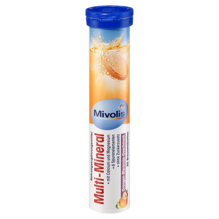Mivolis Multivitamin Effervescent Tablets – 20 Tablets