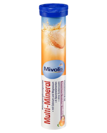 Mivolis Multivitamin Effervescent Tablets – 20 Tablets
