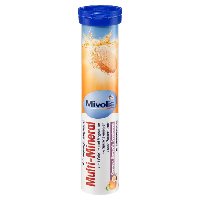 Mivolis Multivitamin Effervescent Tablets – 20 Tablets