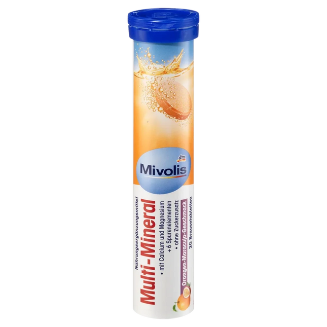 Mivolis Multivitamin Effervescent Tablets – 20 Tablets