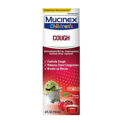 mucinex childrens cough, mucinex cough syrup, childrens cough medicine, guaifenesin, dextromethorphan, cough suppressant, expectorant, chest congestion relief, mucus relief, cherry cough syrup, kids cough medicine, alcohol free cough syrup, respiratory health, муцинекс детский, сироп от кашля для детей, гуайфенезин, декстрометорфан, средство от кашля, отхаркивающее средство, заложенность в груди, мокрота, детская простуда, вишневый сироп, здоровье дыхательных путей, mucinex infantil, jarabe para la tos infa