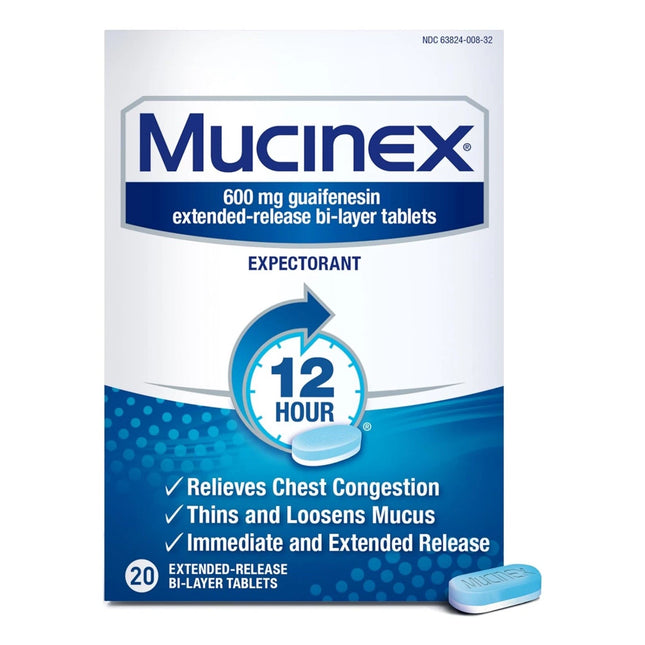 mucinex, guaifenesin, chest congestion relief, expectorant, mucus relief, productive cough, cough medicine, respiratory support, 12 hour mucinex, extended release guaifenesin, муцинекс, гуайфенезин, отхаркивающее средство, средство от кашля, мокрота, заложенность в груди, продуктивный кашель, простуда и грипп, дыхательная система, мукус, mucinex, guaifenesina, expectorante, alivio de congestión pulmonar, alivio de mucosidad, tos productiva, medicamento para la tos, salud respiratoria, alivio de flemas, guai