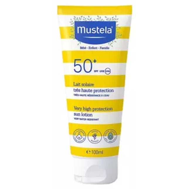 Mustela Very High Protection Sun Lotion Baby-Children-Family SPF50+ 100ml